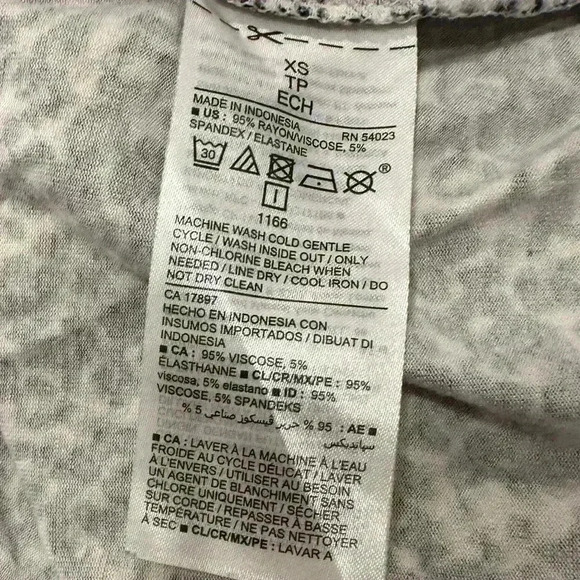 Old Navy Cheetah Long Sleeve Midi Dress Size XS Women’s - Picture 5 of 5